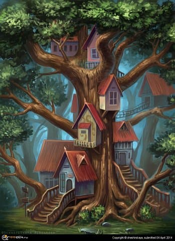 Houses On The Tree