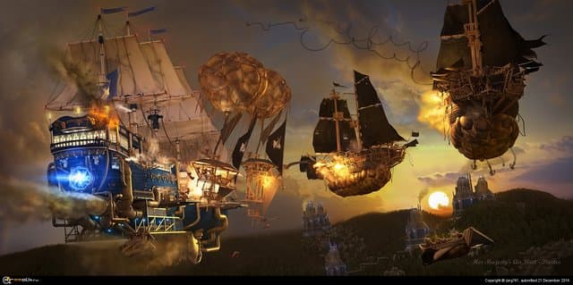 "Воздушный флот ее Величества"Пираты