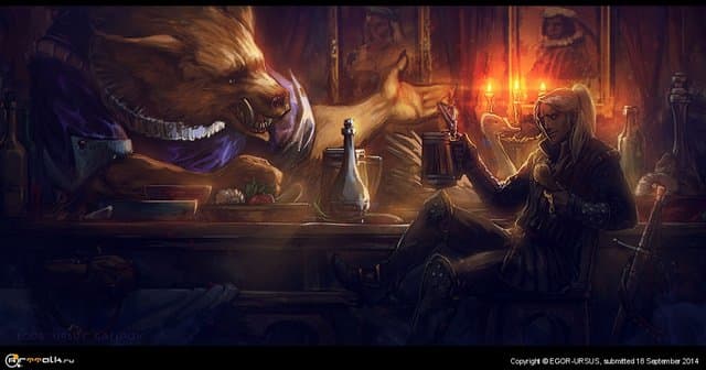 "the Witcher: Geralt & Nevellen"