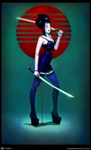 Porcelain Geisha