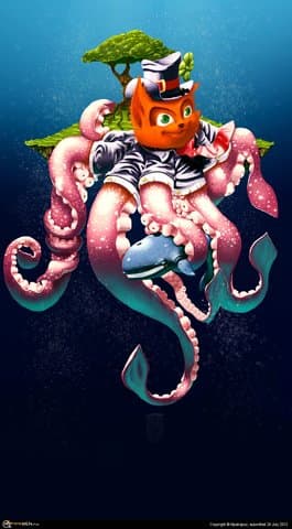 Кот-осьминог