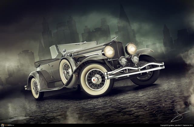 1929 Duesenberg Model J Dual Cowl Phaeton