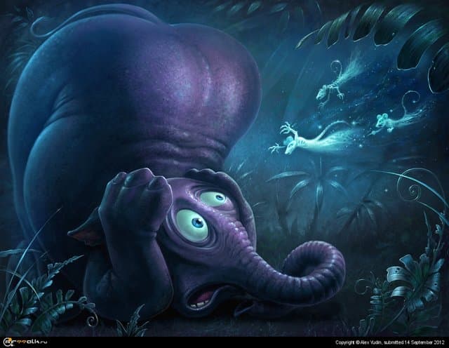 Большой трусишка))