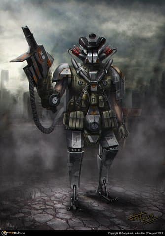 Post Apocalyptic Soldier
