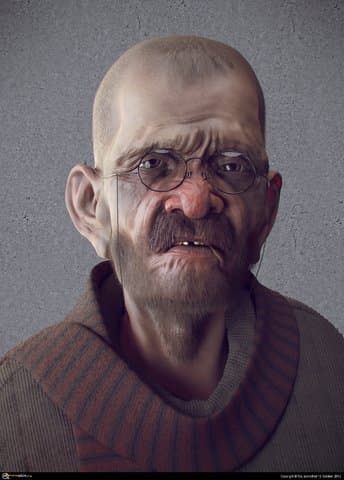 Портрет старика