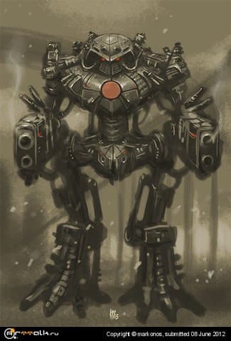 Робот Истребитель (скетч)