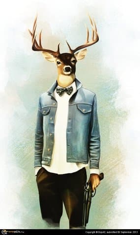 Deer \"humanhunter\"