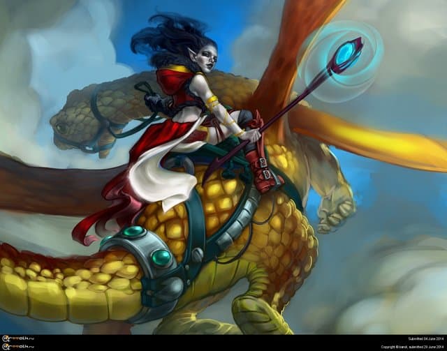 Седлающая ветер