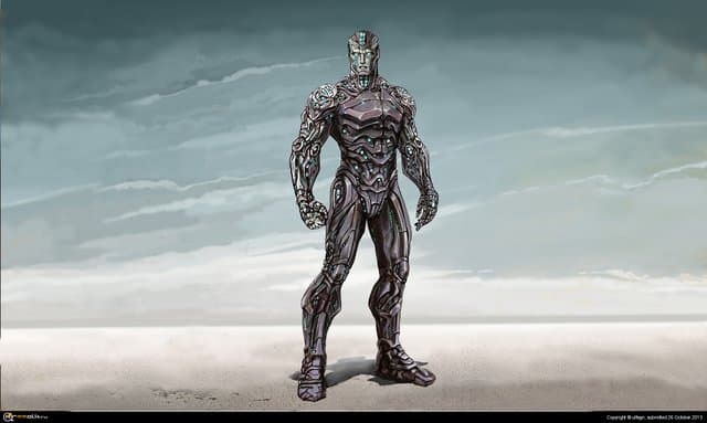 Прототип второстепенного персонажа для киностудии , первичные поиск дизайна .