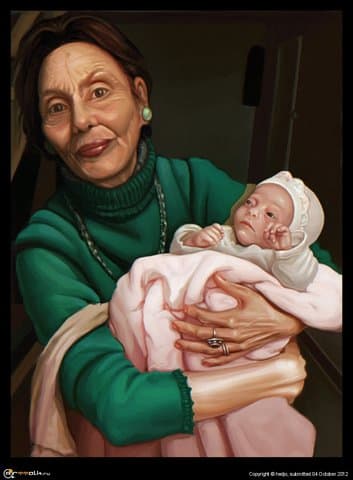 мать и дочь