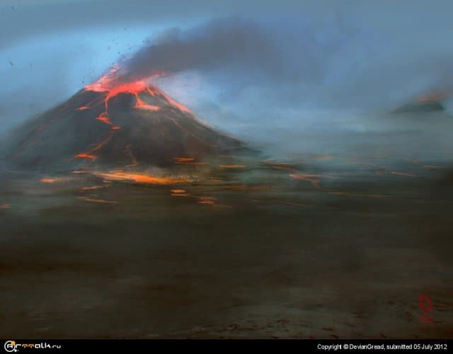 долина вулканов