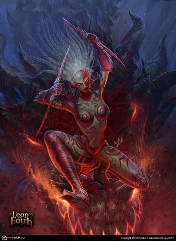 Dark Elf With Daggers #2