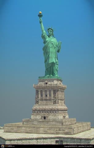 Statue Of Liberty 3d Model