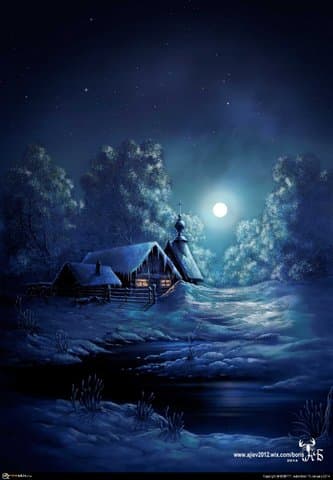 Ночь на хуторе...