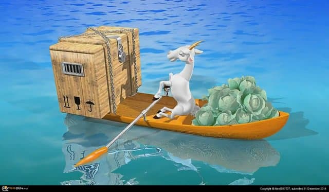 Волк, Коза и Капуста