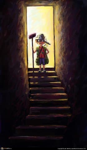 Юный сталкер