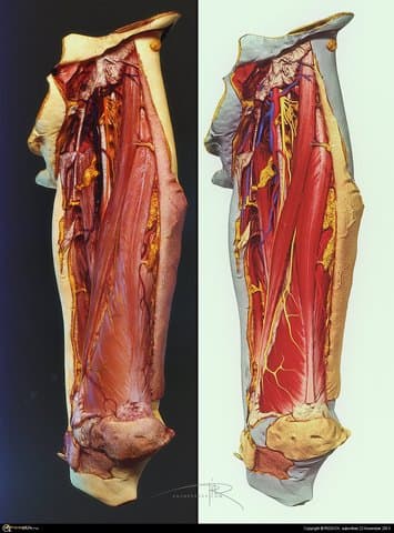 Human Cadaver Leg (thigh) 3d Model