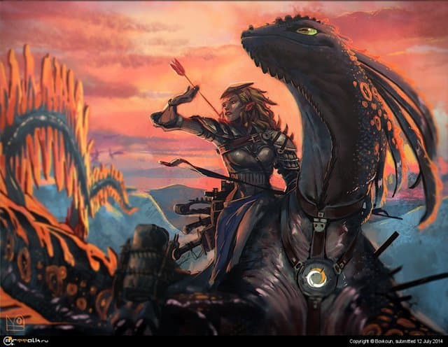 саламандровая лучница