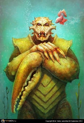 Бойцовая рыбка