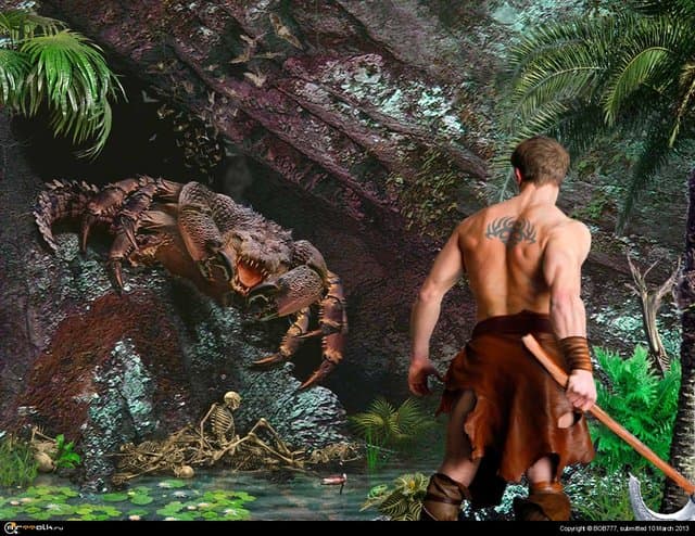 У логова крококраба