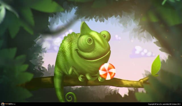 Making Of Chameleon