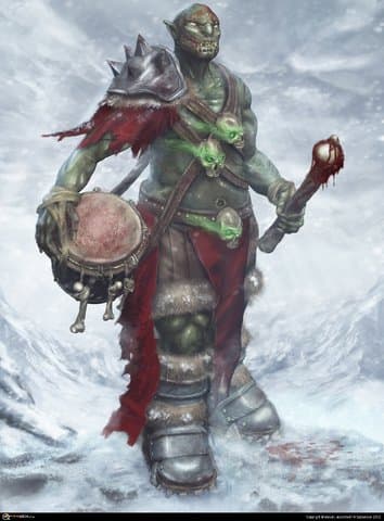 Orc Drummer