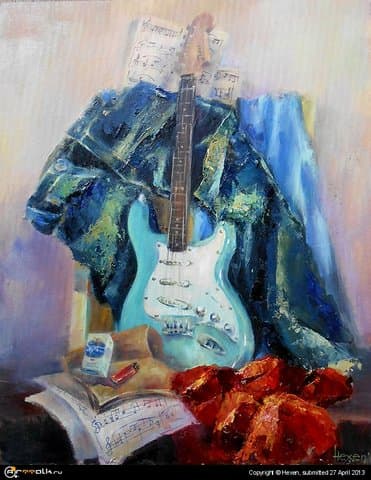 Натюрморт с гитаркой