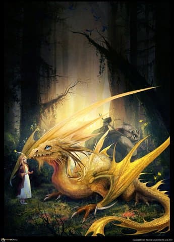 Девочка и дракон