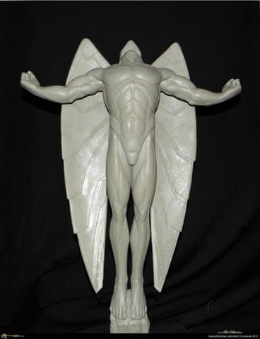 Наградная  малая пластика для технического университета.