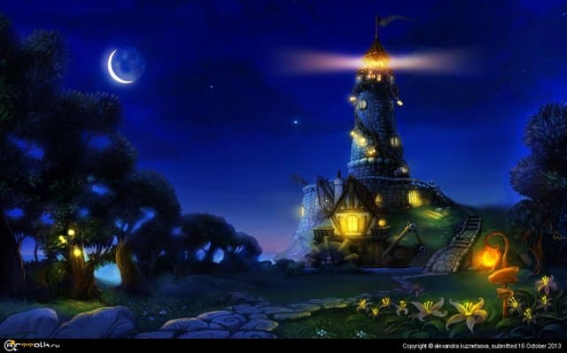 Lighthouse Night
