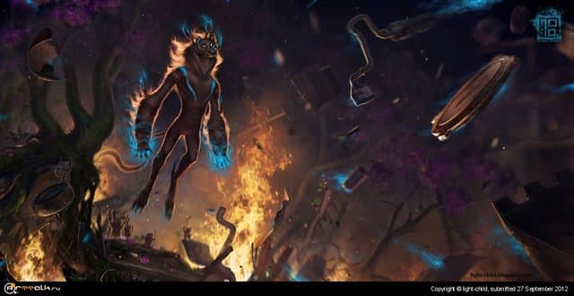 Хозяин темного парка