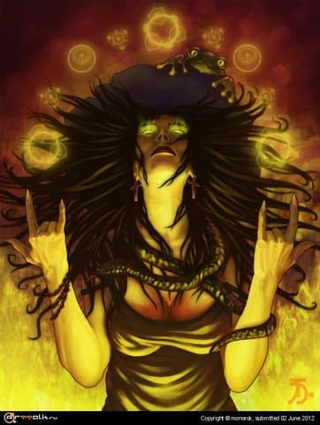 Болотная ведьма