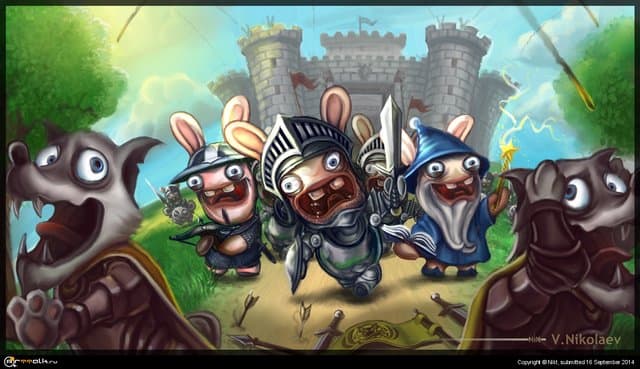 The Raving Rabbids - Legend Battle