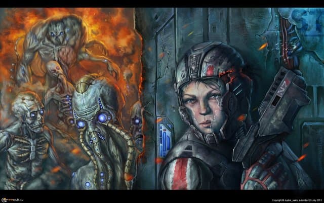 Фанарт по Mass Effect