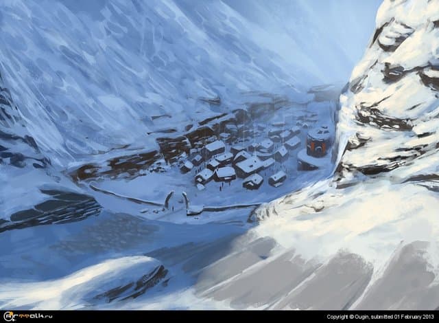 Горное поселение