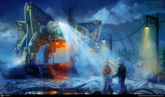 Трубоукладчик / Pipe Layer