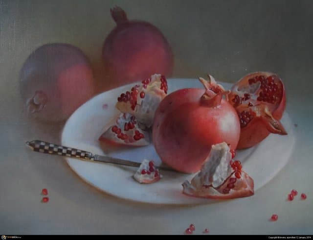 Still Life With Pomegranate