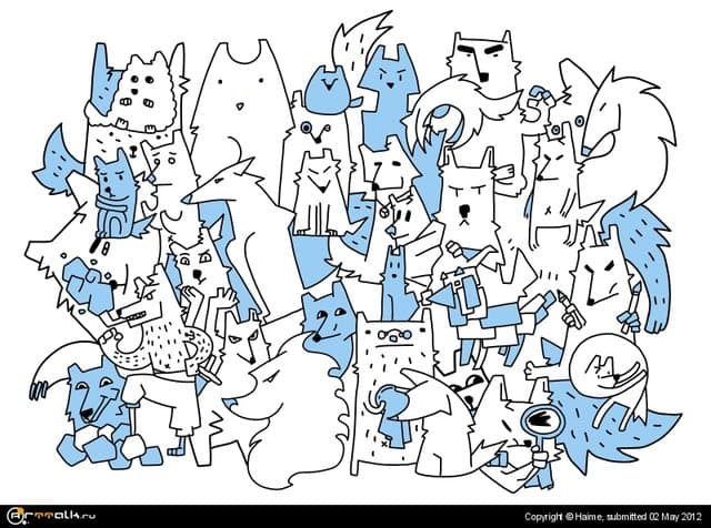 волчье племя.