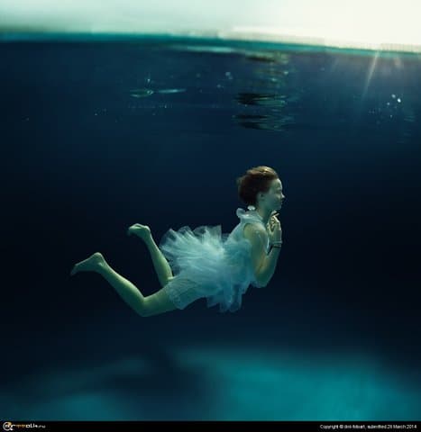 Weightlessness.
