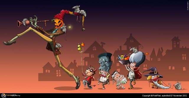 Хеллоуинский крысолов