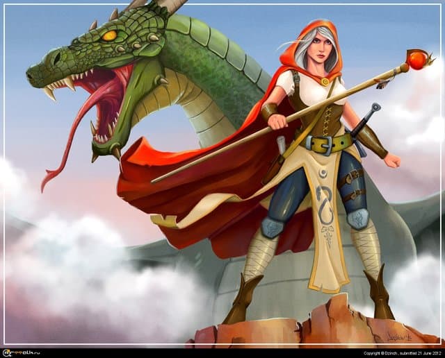 Призывающая драконов