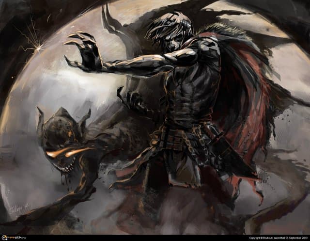 слепой вампир