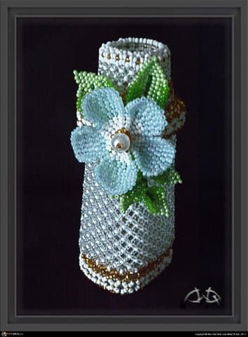 Вазочка Белая