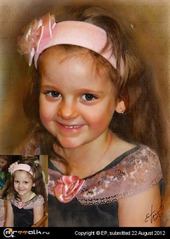 Портрет по фото(заказной)