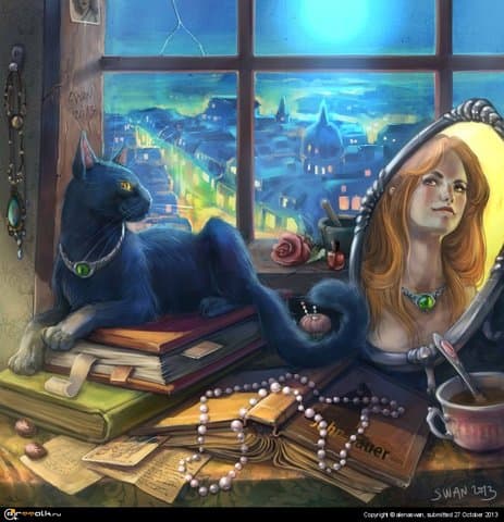 лунная ночь для парижской ведьмы