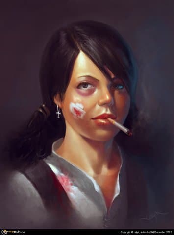 Девочка бандитка