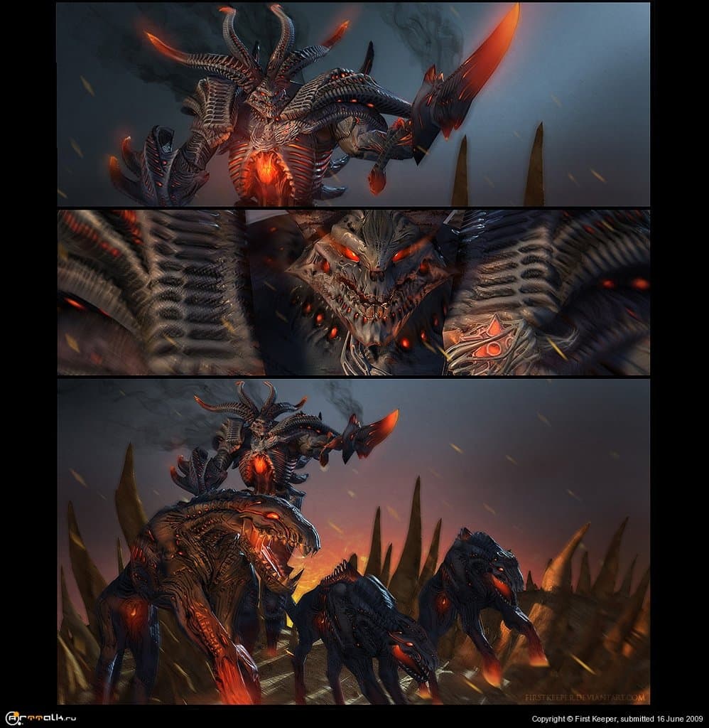 Ahriman. Beauty Shot.