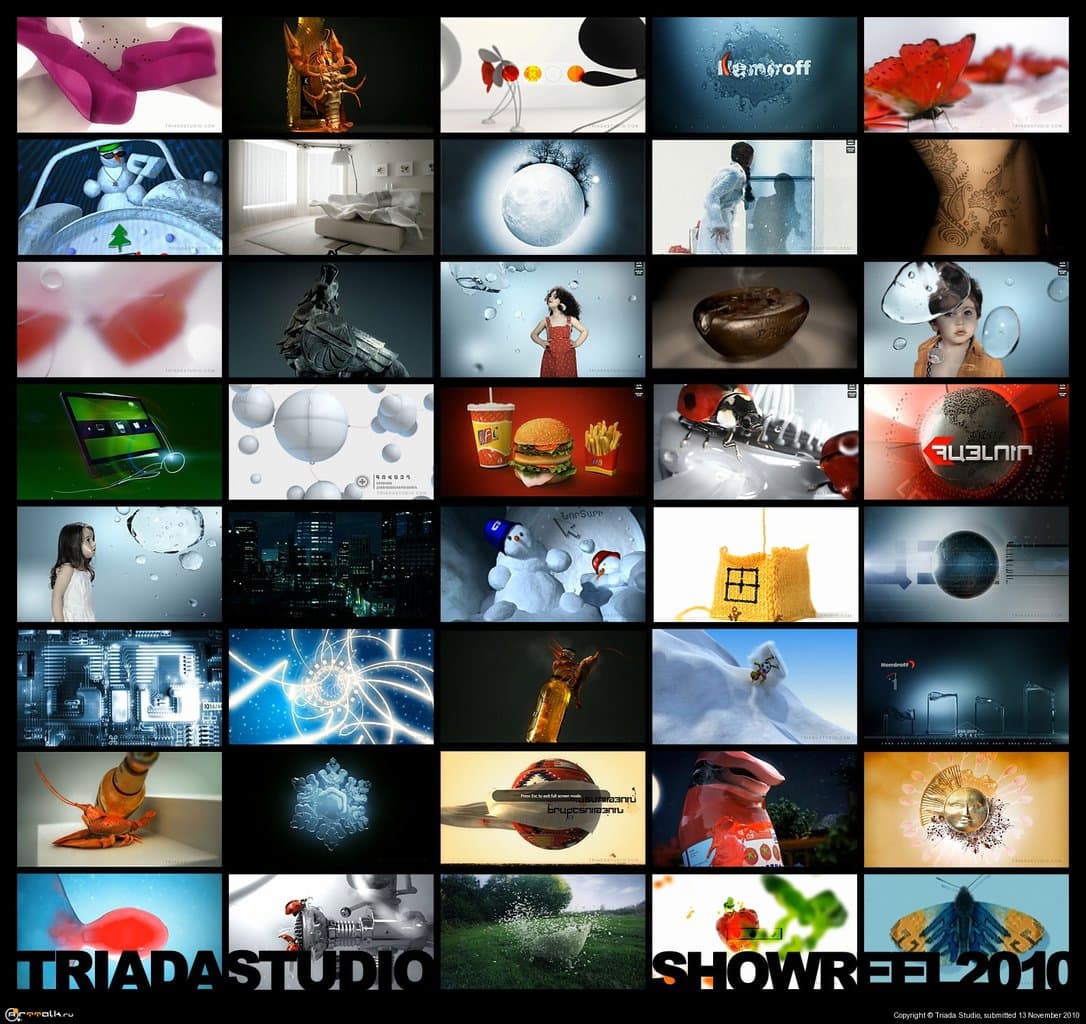 Triada Studio''s Showreel 2010