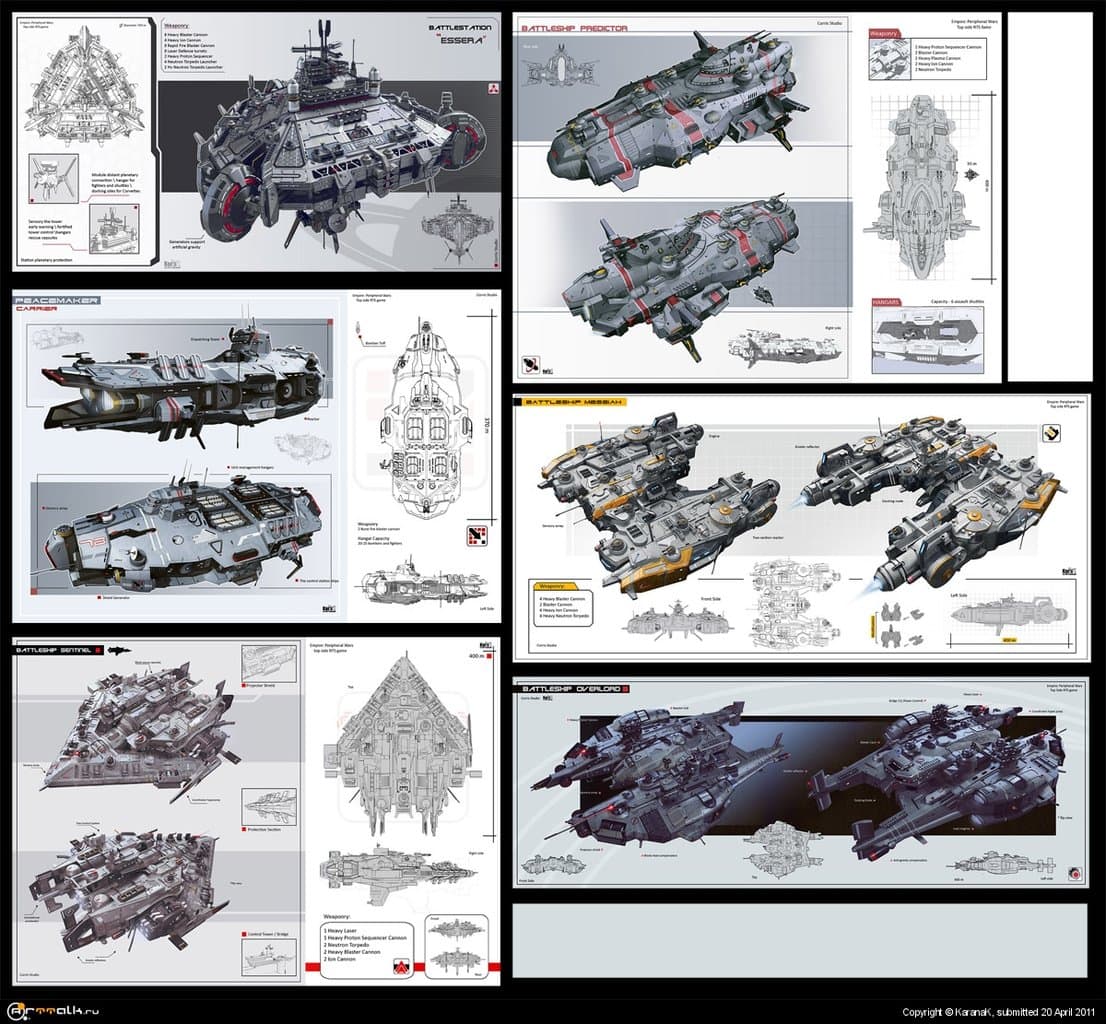 Spaceships Set