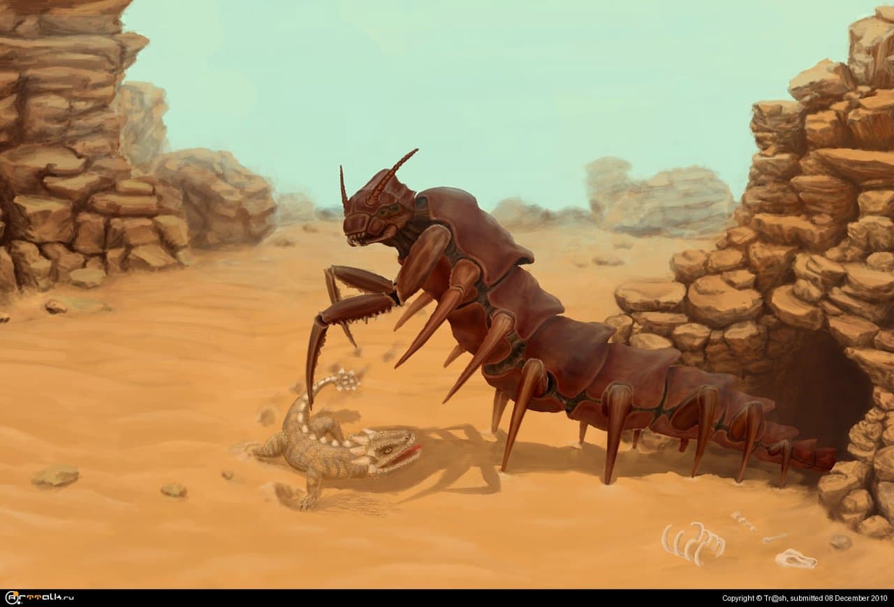 Инопланетная гусеничка